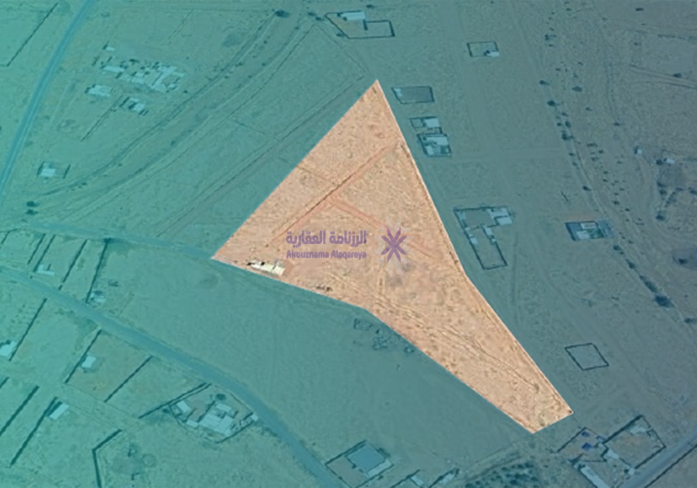 رض سكنية بدائع مريفق بمساحة 48069.07 م² في مدينة حائل