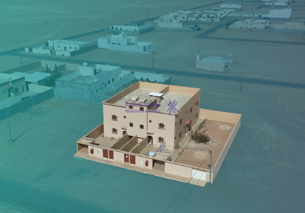عمارة سكنية بحي القاعد بمساحة 1056 م² في مدينة حائل