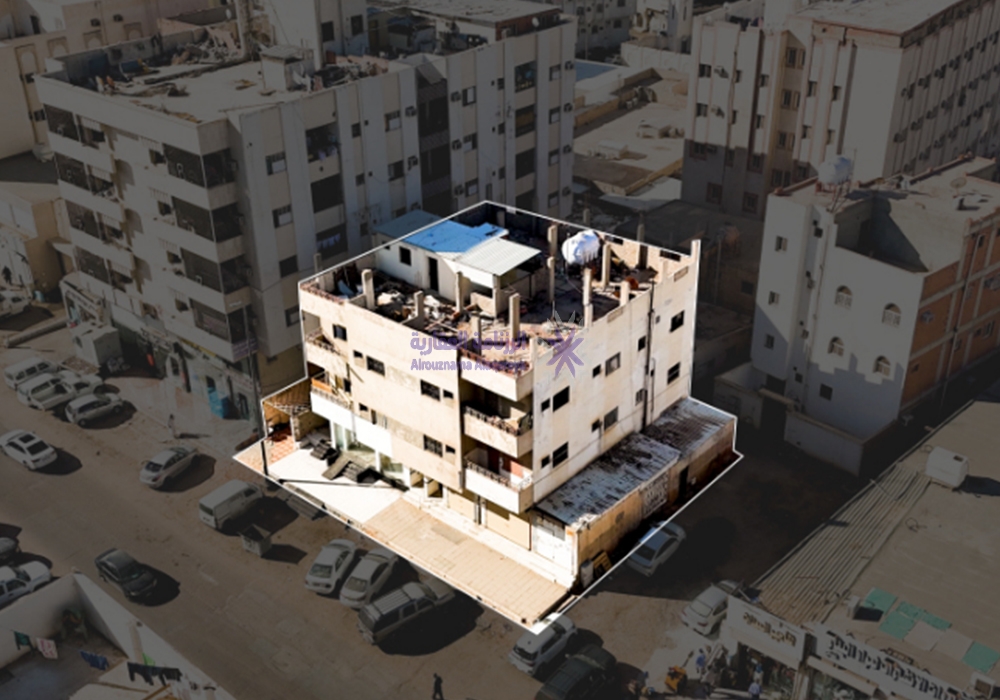 عمارة سكنية بحي الحرة الشرقيه